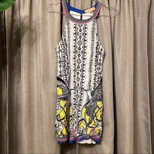 Floral Halter-Style Dress